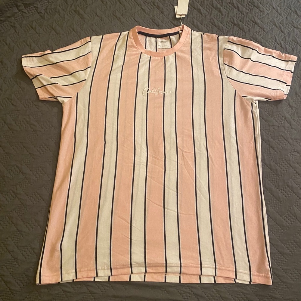 Denim & Flower Pink X-Large T-Shirt